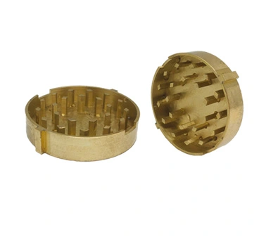 brass h59 grinder case cnc parts