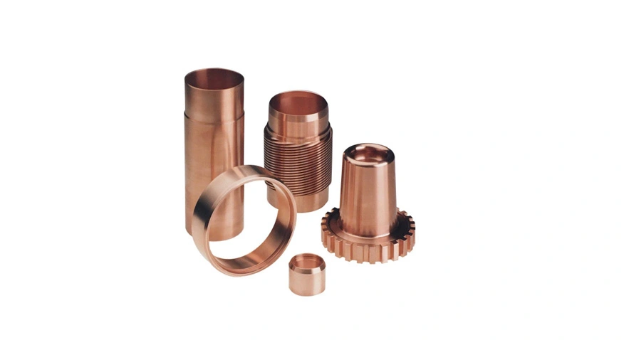 high precision high quality custom turning copper parts